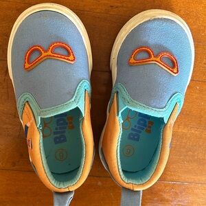 Kids Sneakers - Blue and Orange